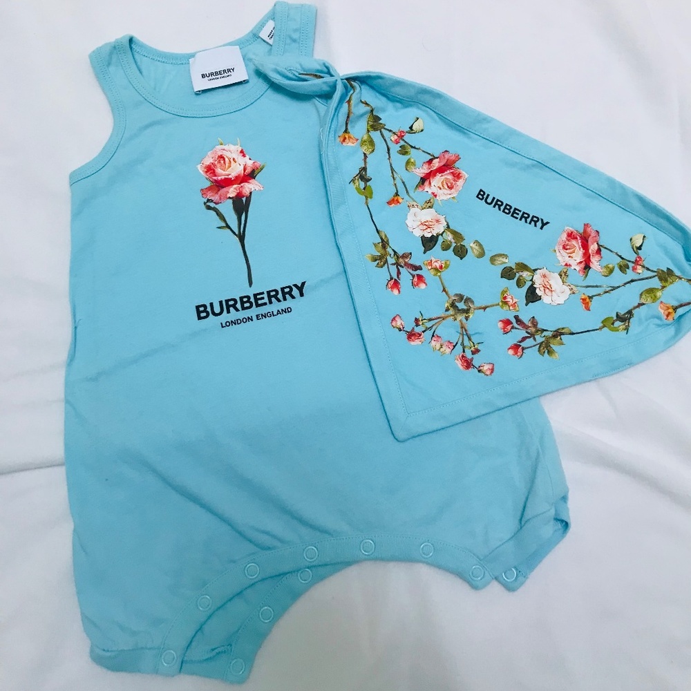 3 month Burberry baby set